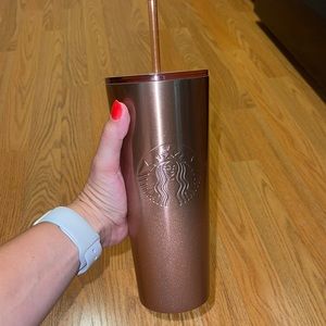 Starbucks venti cold cup